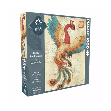 PUZZLE ART & MEEPLE – PUZZLE 1000 PIECES TICHU PHENIX