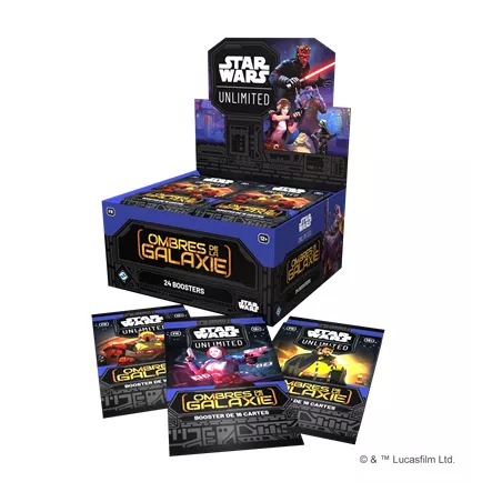 SW UNLIMITED : SHADOWS OF THE GALAXY : DISPLAY ANGLAIS DISPLAY 24 b...