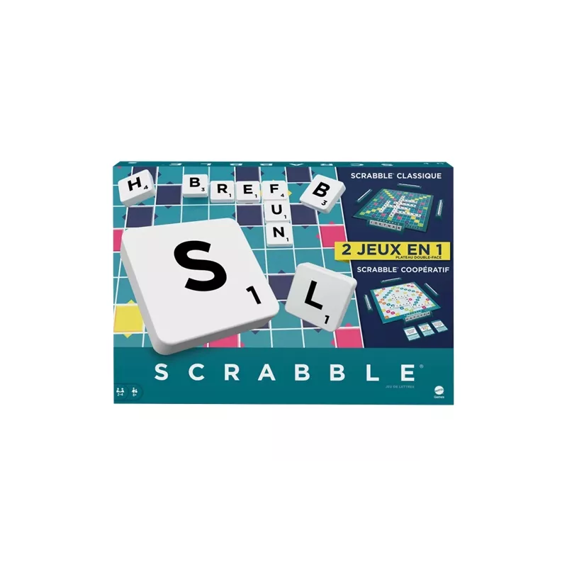 EN FAMILLE SCRABBLE 2 JEUX EN 1