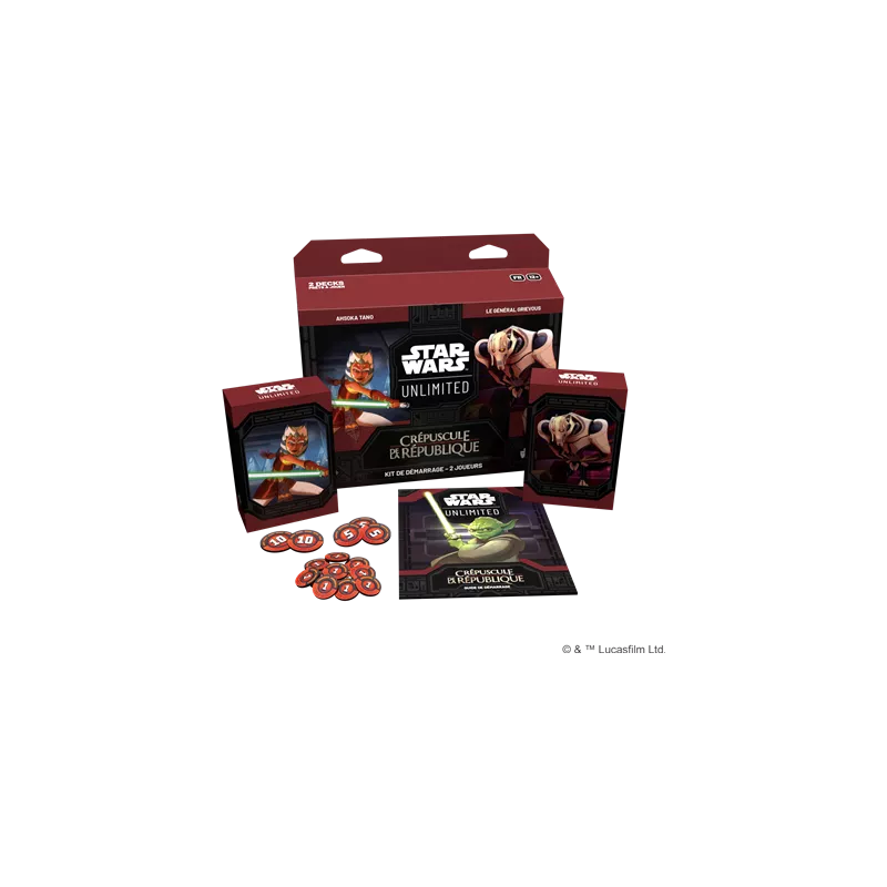 SW UNLIMITED : CREPUSCULE DE LA REPUBLIQUE KIT DEMARRAGE 2J FR STAR...