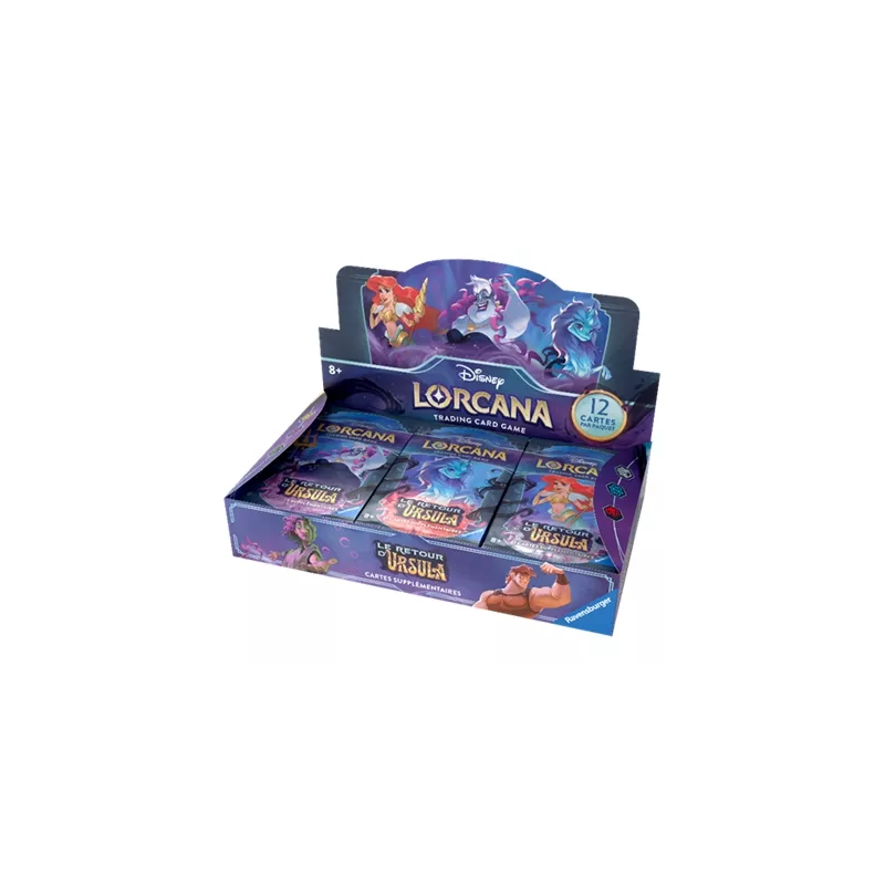 DISPLAY LORCANA QUATRIEME CHAPITRE LE RETOUR D'URSULA FRBOOSTER & D...