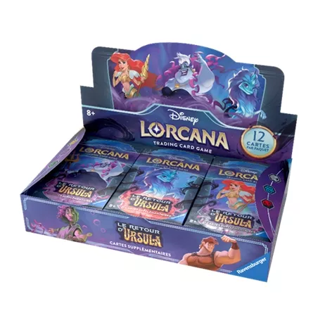DISPLAY LORCANA QUATRIEME CHAPITRE LE RETOUR D'URSULA FRBOOSTER & D...