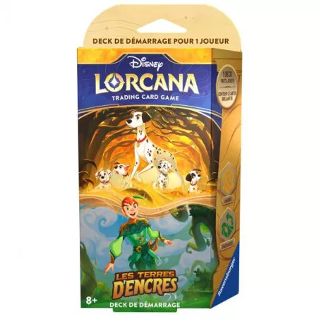 LORCANA - DECK DEMARRAGE CHAPITRE TROIS TERRE D'ENCRES PONGO&PETER ...