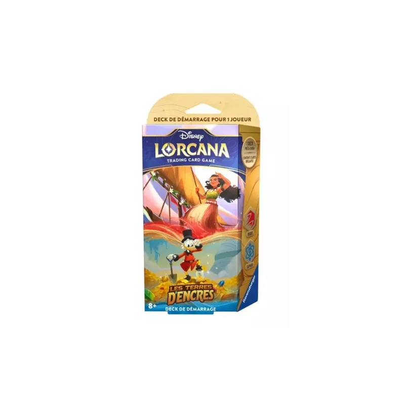 JEUX DE CARTES A COLLECTIONNER LORCANA - DECK DEMARRAGE CHAPITRE TR...