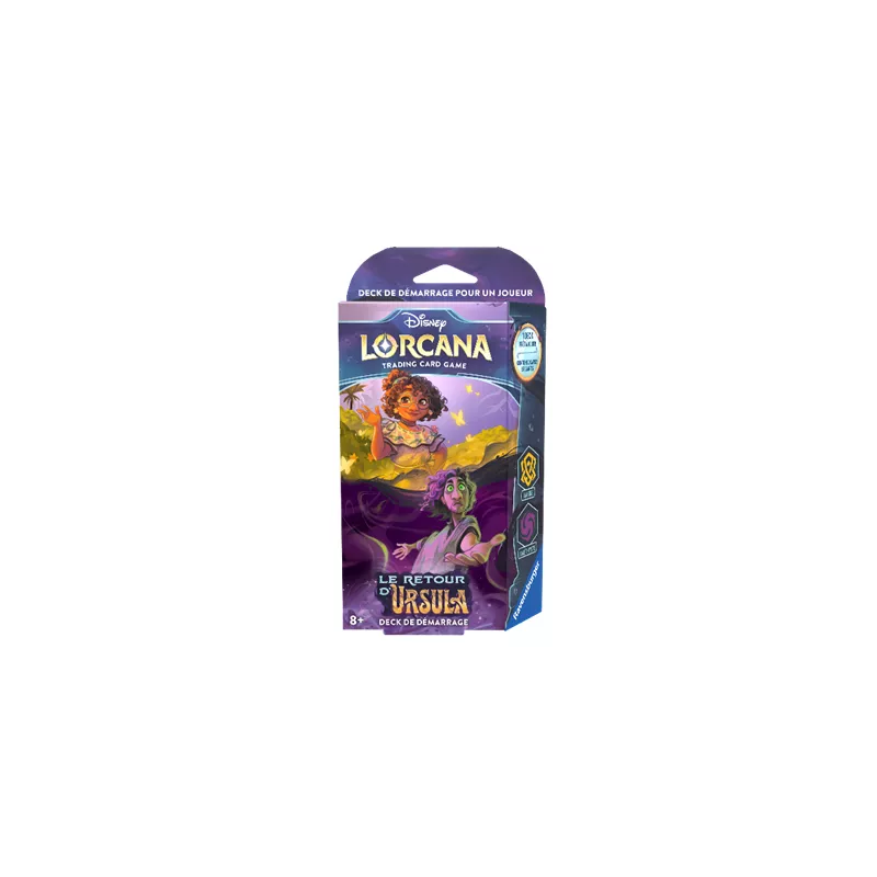 JEUX DE CARTES A COLLECTIONNER LORCANA DECK DE DEMARRAGE QUATRIEME ...