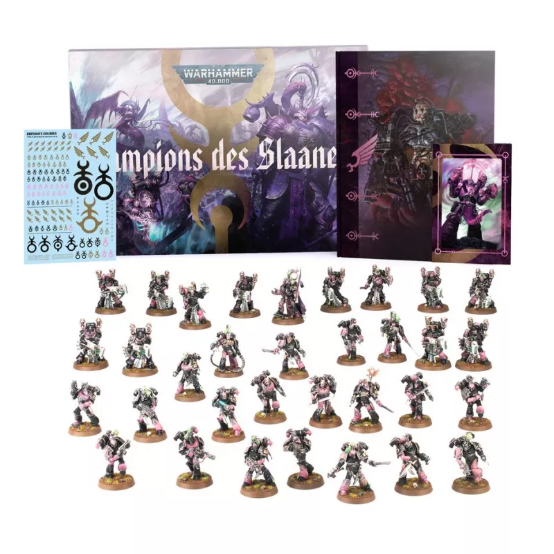 JEUX DE FIGURINES WARHAMMER 40K - EMPEROR'S CHILDREN SET D'ARMÉE JEUX DE FIGURINES WARHAMMER 40K - EMPEROR'S CHILDREN SET D'ARMÉE