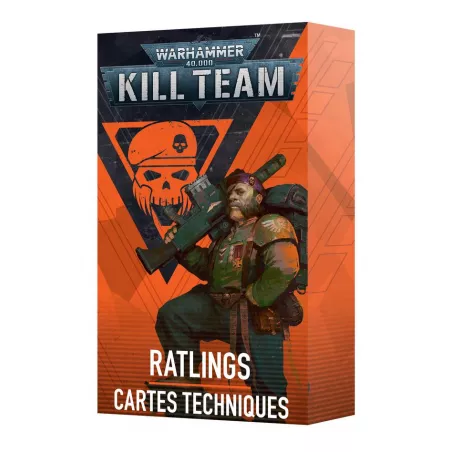 WARHAMMER KILL TEAM : CARTES TECHNIQUES RATLINGSKILL TEAM Un deck d...