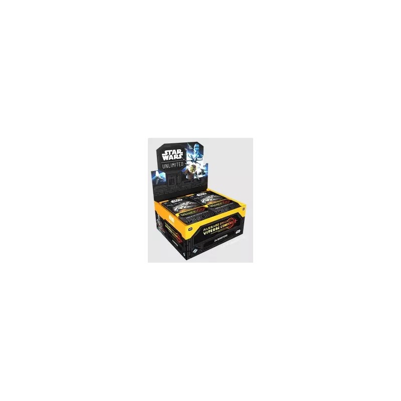 STAR WARS UNLIMITED S4 : PASSAGE EN VITESSE LUMIERE DISPLAY FRDISPL...