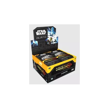 STAR WARS UNLIMITED S4 : PASSAGE EN VITESSE LUMIERE DISPLAY FRDISPL...