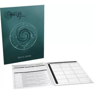 JEUX DE RÔLES CTHULHU ORIGINES : DOSSIER DE PERSONNAGES
