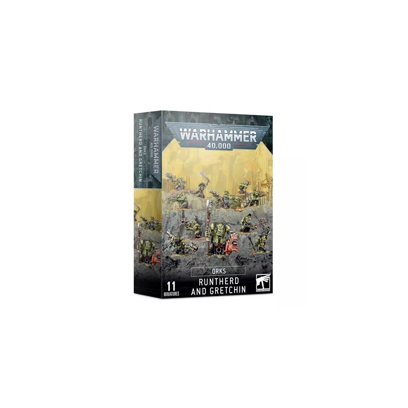 WARHAMMER 40K ORKS - RUNTHERD & GRETCHINWARHAMMER 40K Les Gretchins... WARHAMMER 40K ORKS - RUNTHERD & GRETCHINWARHAMMER 40K Les Gretchins...