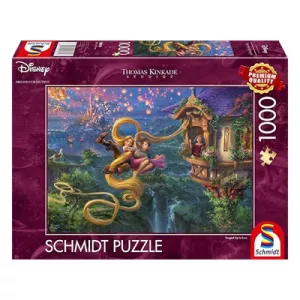 PUZZLE PUZZLE DISNEY - RAIPONCE - A LA POURSUITE DE L'AMOUR