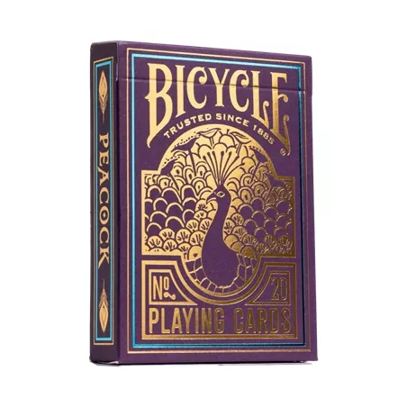BICYCLE - PEACOCK PURPLEJEUX DE CARTES Le jeu de cartes Peacock Pur...