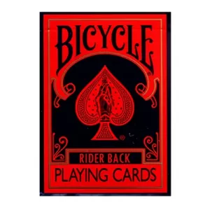 BICYCLE - REVERSE ROUGE & NOIRJEUX DE CARTES Chaque carte est métic...