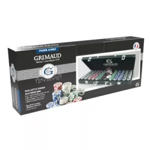 POKER - MALLETTE PREMIUM GRIMAUD 500 JETONS