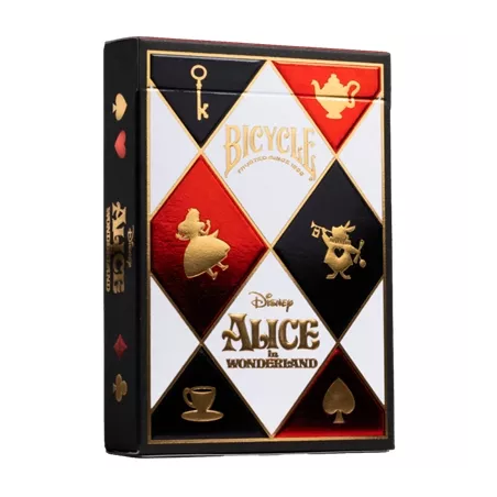 BICYCLE DISNEY ALICE AU PAYS DES MERVEILLESJEUX DE CARTES Jeu de 54...