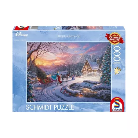 JEUX DE SOCIETE PUZZLE DISNEY - CENDRILLON - DE RETOUR A LA MAISON