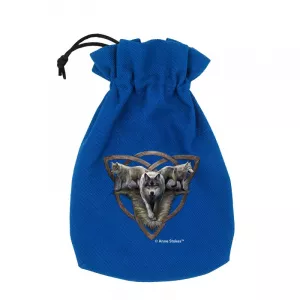 DICE POUCH ANNE STOCKES - WOLF TRIODES & BOURSES Les sacs à dés Ann...