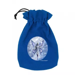 DICE POUCH ANNE STOCKES - SNOW FAIRYDES & BOURSES Les sacs à dés An...