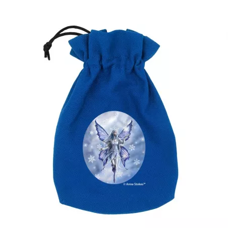 DICE POUCH ANNE STOCKES - SNOW FAIRYDES & BOURSES Les sacs à dés An...