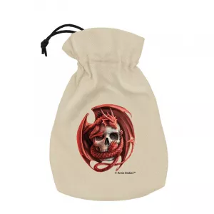 DICE POUCH ANNE STOCKES - SKULL EMBRACEDES & BOURSES Les sacs à dés...