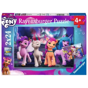 PUZZLE 2X24 PIECES MY LITTLE PONEY - AMITIE ENTRE PONEYS