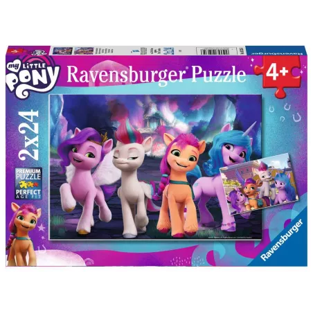 PUZZLE 2X24 PIECES MY LITTLE PONEY - AMITIE ENTRE PONEYS