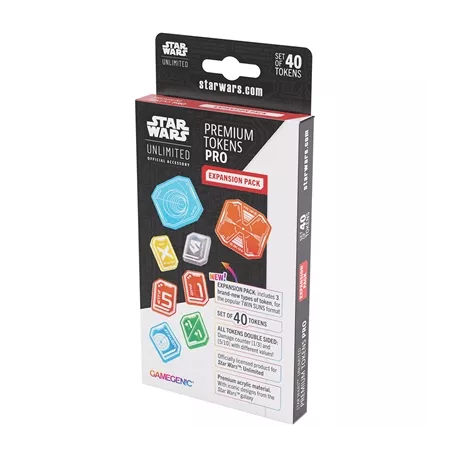 ACCESSOIRES STAR WARS UNLIMITED : PREMIUM TOKENS PRO - PACK D'EXTEN...