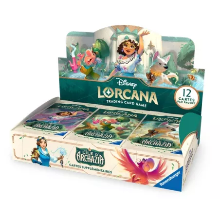 DISNEY LORCANA DISPLAY CHAPITRE 7 : L'ILE D'ARCHAZIABOOSTER & DISPL...
