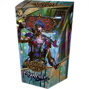 FLESH & BLOOD ARMORY DECK MAXX NITRO ENDECK  Deck préconstruit fles...