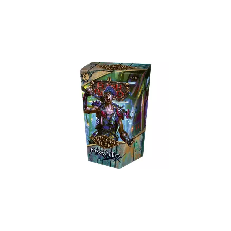FLESH & BLOOD ARMORY DECK MAXX NITRO ENDECK Deck préconstruit fles... FLESH & BLOOD ARMORY DECK MAXX NITRO ENDECK Deck préconstruit fles...
