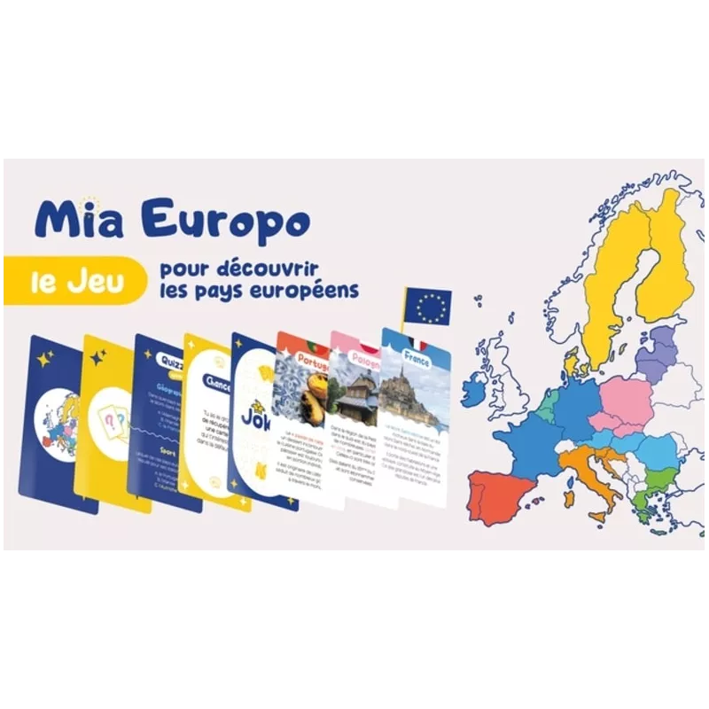 MIA EUROPO LE JEU POUR DECOUVRIR LES PAYS EUROPEENS