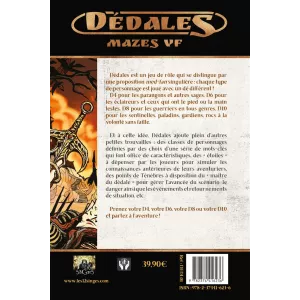 JEUX DE RÔLES DÉDALES - LIVRE DE BASE