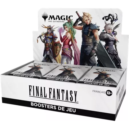 MTG : FINAL FANTASY DISPLAY FR FINAL FANTASY Boite de boosters de j...
