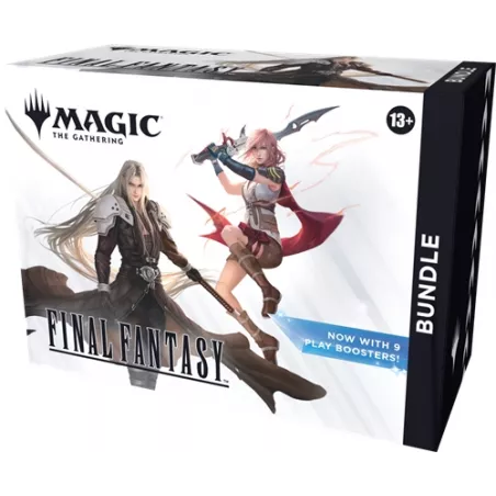 MTG : FINAL FANTASY BUNDLE ENFINAL FANTASY 1 boite de 9 boosters de...