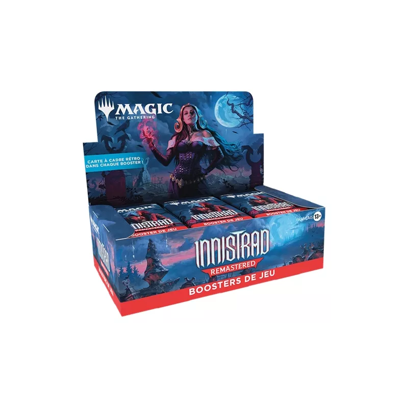 MTG : INNISTRAD REMASTERED DISPLAY BOOSTER DE JEU FRINNISTRAD REMAS... MTG : INNISTRAD REMASTERED DISPLAY BOOSTER DE JEU FRINNISTRAD REMAS...