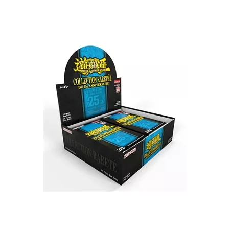 YU-GI-OH ! DISPLAY COLLECTION RARETE DU 25e ANNIVERSAIRE II FRDISPL...