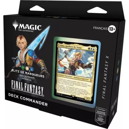 MTG : FINAL FANTASY DECK COMMANDER : BLITZ DE MARQUEURS FRFINAL FAN...