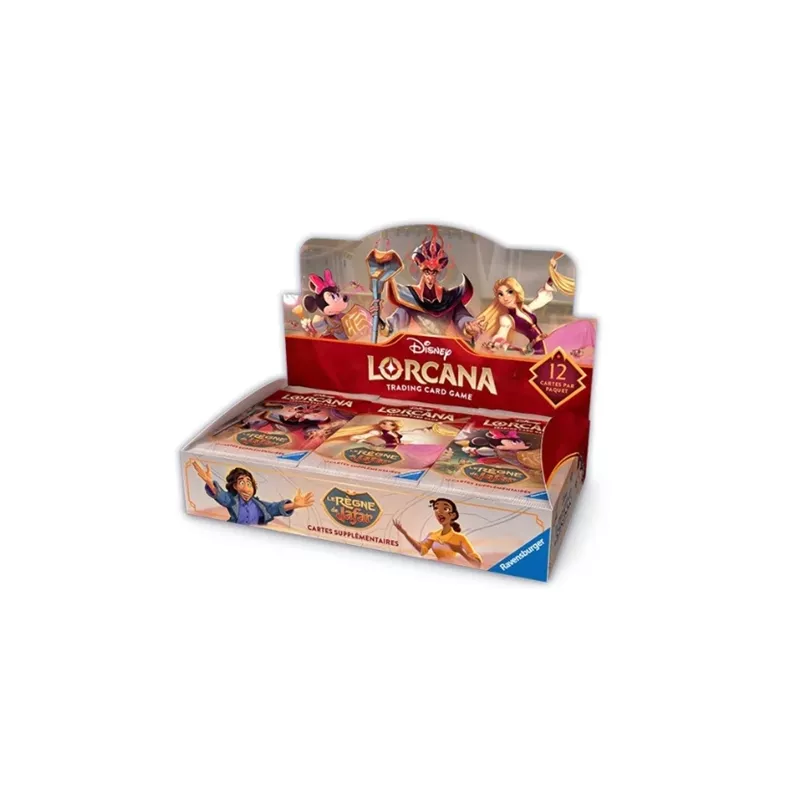 DISNEY LORCANA DISPLAY CHAPITRE 8 : LE REGNE DE JAFAR DISNEY LORCANA DISPLAY CHAPITRE 8 : LE REGNE DE JAFAR