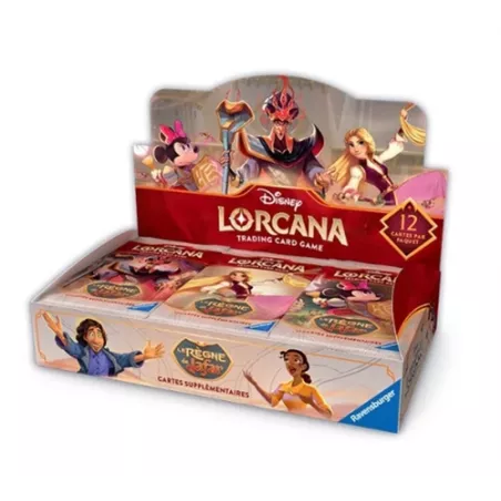 DISNEY LORCANA DISPLAY CHAPITRE 8 : LE REGNE DE JAFAR