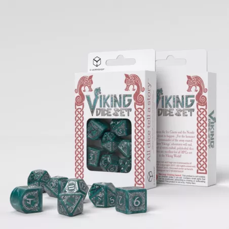 JEUX DE RÔLES VIKING MODERN DICE SET : MJOLNIR