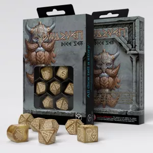 DWARVEN DICE SET : GOLD