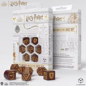 SET DE DES HARRY POTTER GRYFFONDOR ROUGE