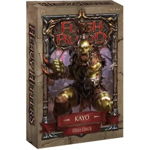 FLESH&BLOOD DECK DE BLITZ HEAVY HITTER EN - KAYO