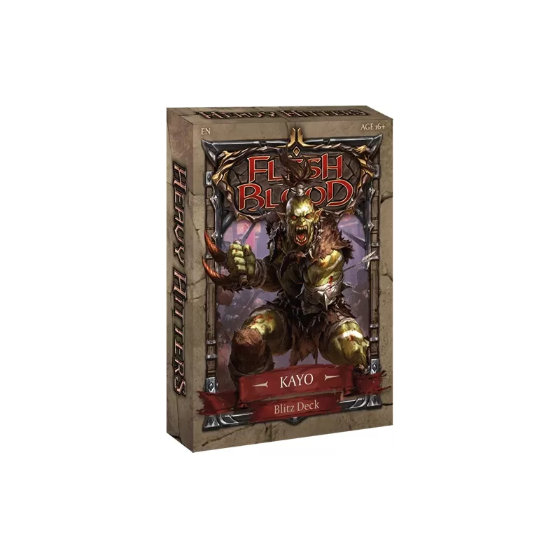 FLESH&BLOOD DECK DE BLITZ HEAVY HITTER EN - KAYO FLESH&BLOOD DECK DE BLITZ HEAVY HITTER EN - KAYO
