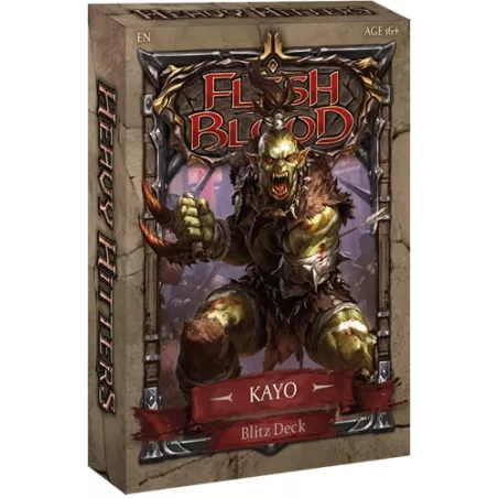 FLESH&BLOOD DECK DE BLITZ HEAVY HITTER EN - KAYO