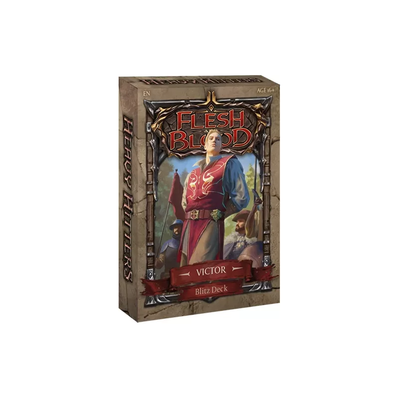 FLESH&BLOOD DECK DE BLITZ HEAVY HITTER EN - VICTOR FLESH&BLOOD DECK DE BLITZ HEAVY HITTER EN - VICTOR