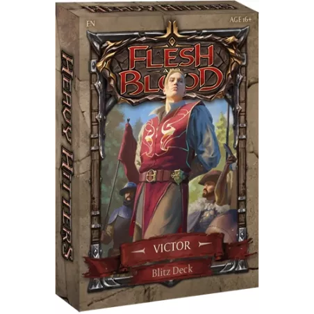 JEUX DE CARTES A COLLECTIONNER FLESH&BLOOD DECK DE BLITZ HEAVY HITT...