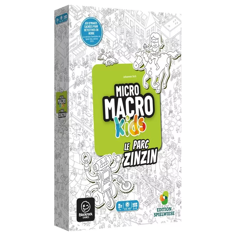 JEUX D'ENQUETE MICRO MACRO KIDS LE PARC ZINZIN JEUX D'ENQUETE MICRO MACRO KIDS LE PARC ZINZIN