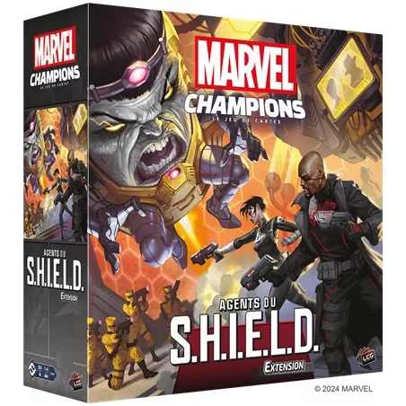 JEUX DE SOCIETE MARVEL CHAMPIONS AGENTS DU SHIELD